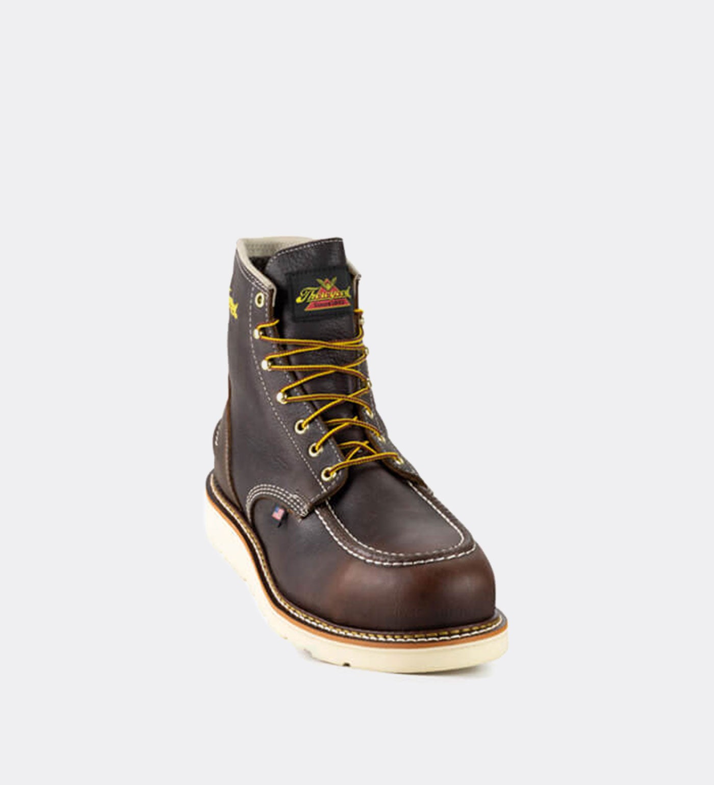 Thorogood 1957 Series Waterproof 6 Briar Pitstop Moc Toe Work Boots for Men - Image 3