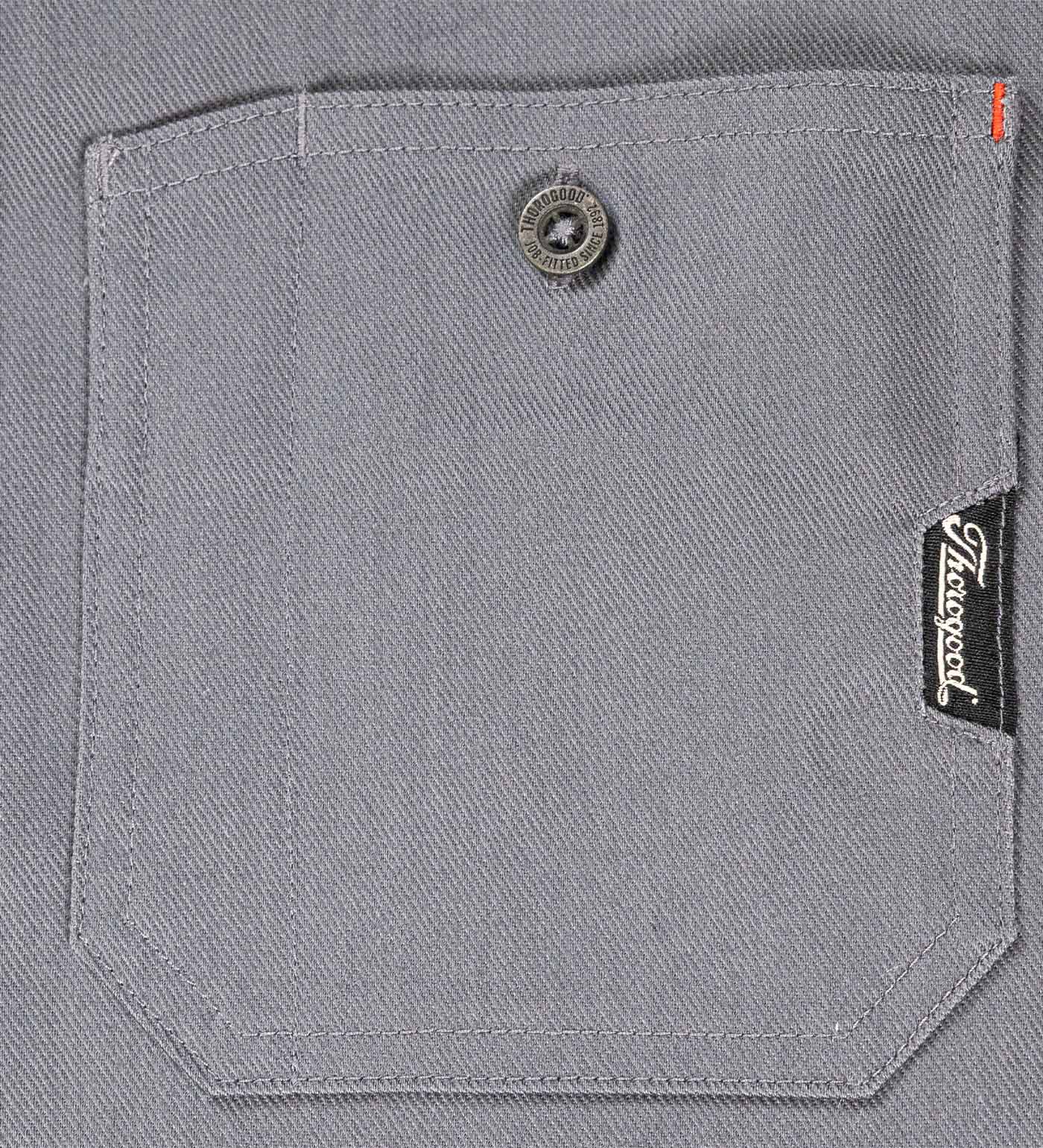 Thorogood Water Repellent Heavyweight Utility Short Sleeve Shop Shirt USA Made - Image 5