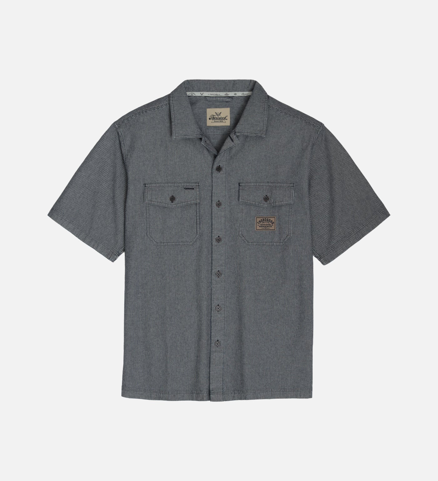 Thorogood Short Sleeve Washed Garage Workwear Shirt