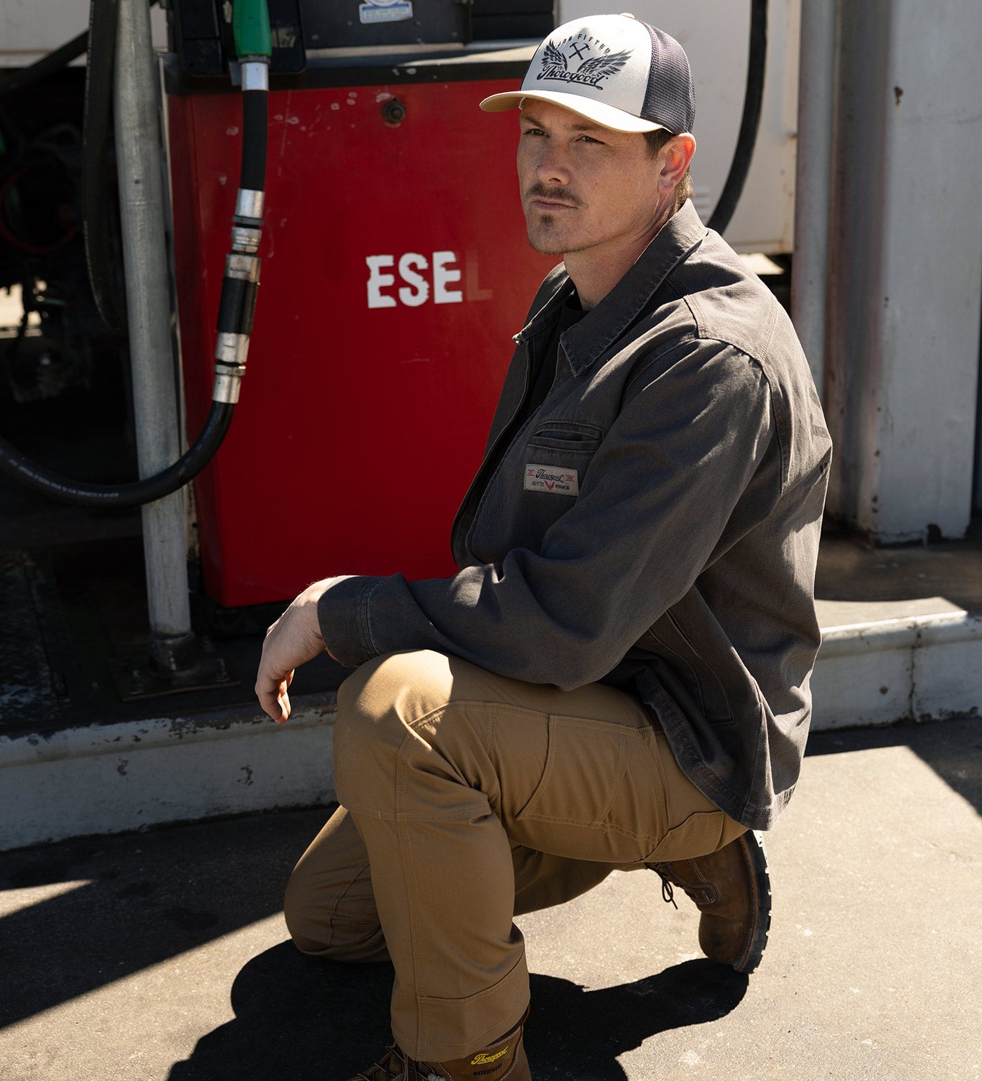 Thorogood Washed Canvas Outerwear Station Jacket - Image 8
