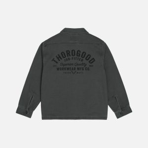 Thorogood Washed Canvas Outerwear Station Jacket