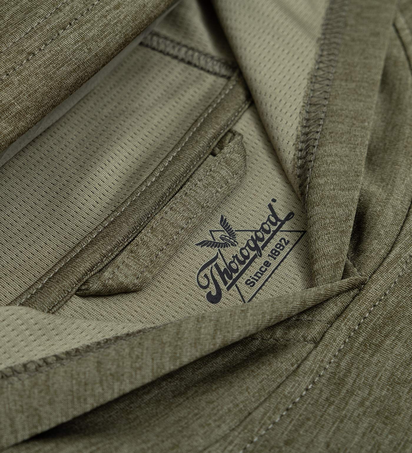 Thorogood Lightweight UPF COOLMAX® Hooded Long Sleeve T-shirt - Image 14