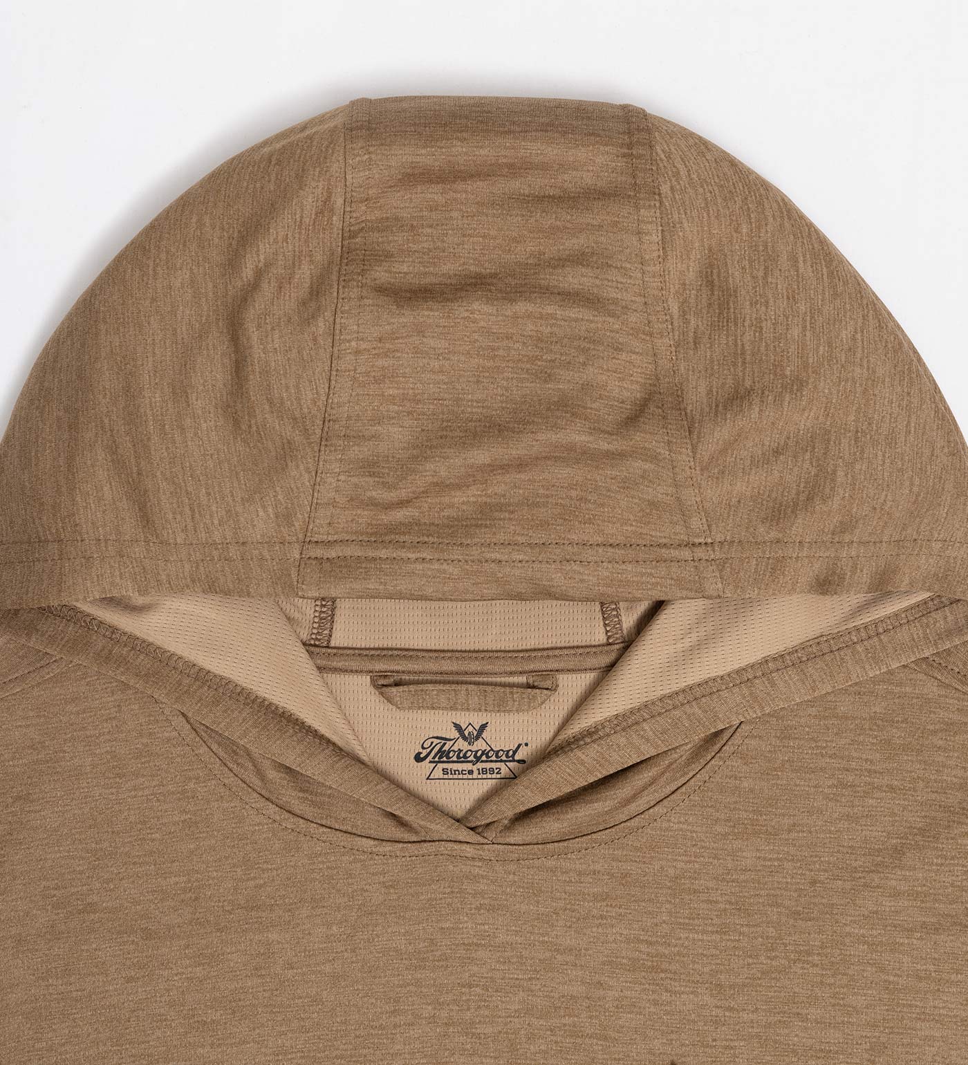 Thorogood Lightweight UPF COOLMAX® Hooded Long Sleeve T-shirt - Image 5