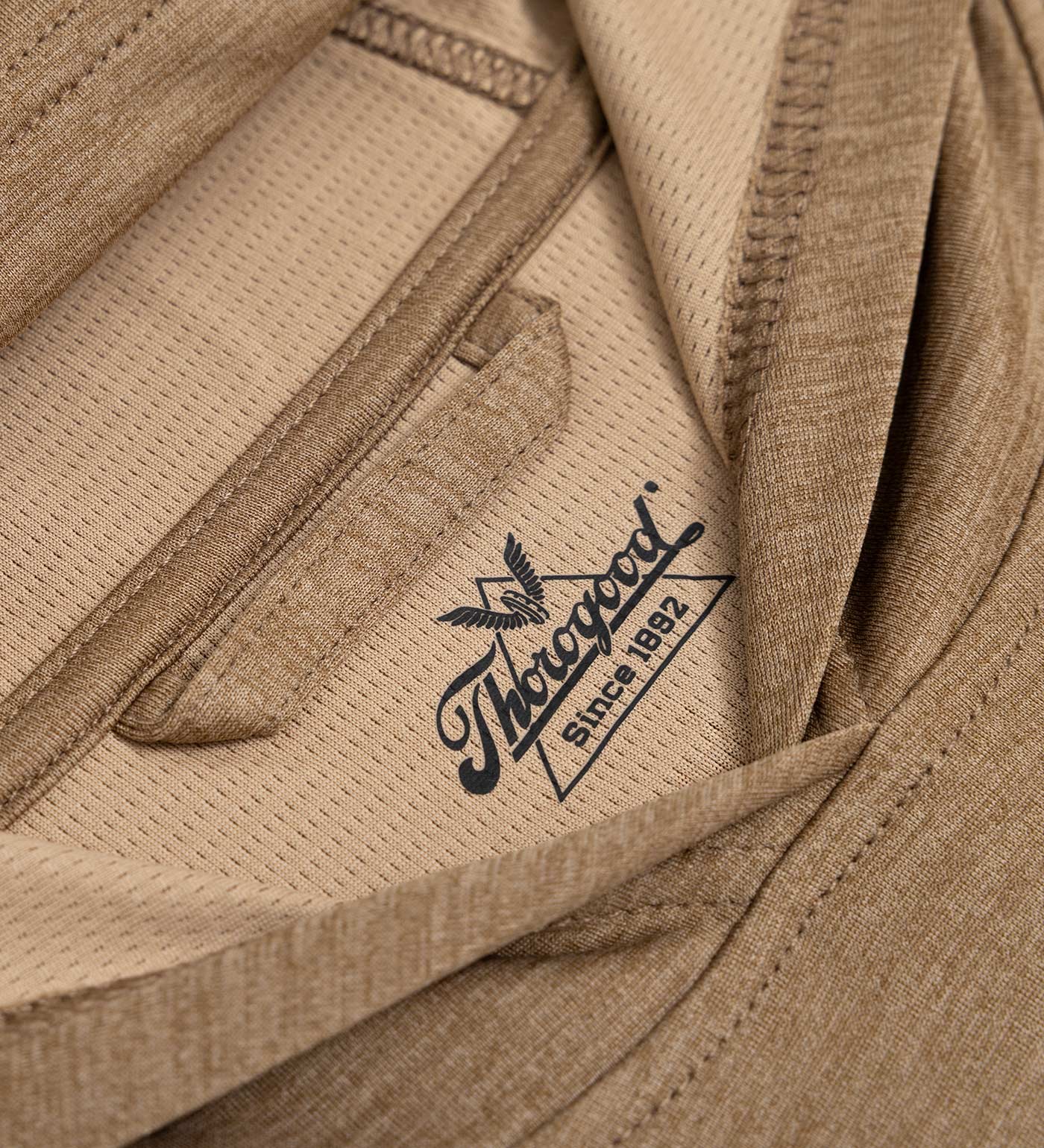 Thorogood Lightweight UPF COOLMAX® Hooded Long Sleeve T-shirt - Image 6