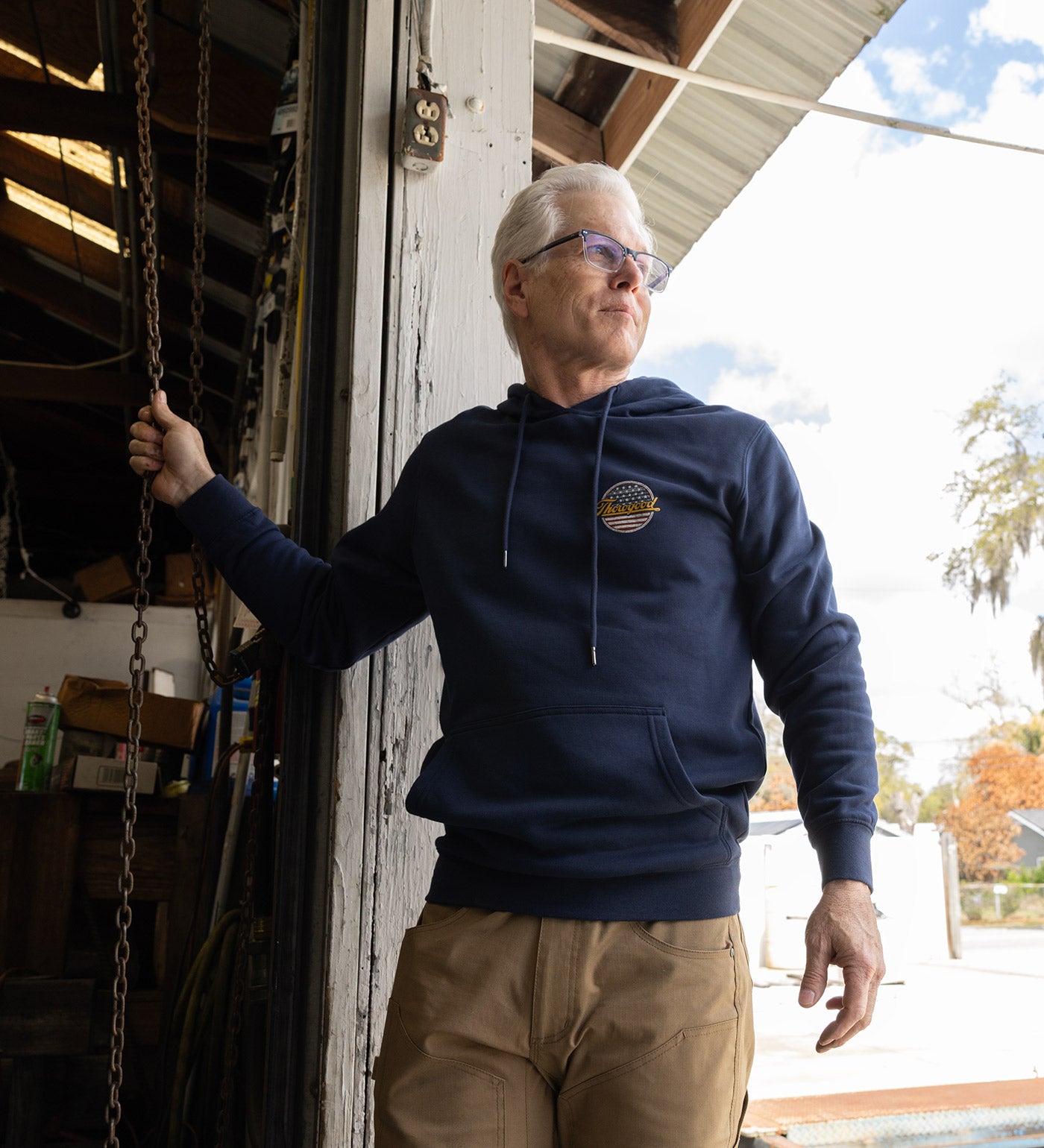 Thorogood Freedom Eagle Pullover Hooded Sweatshirt - Image 4