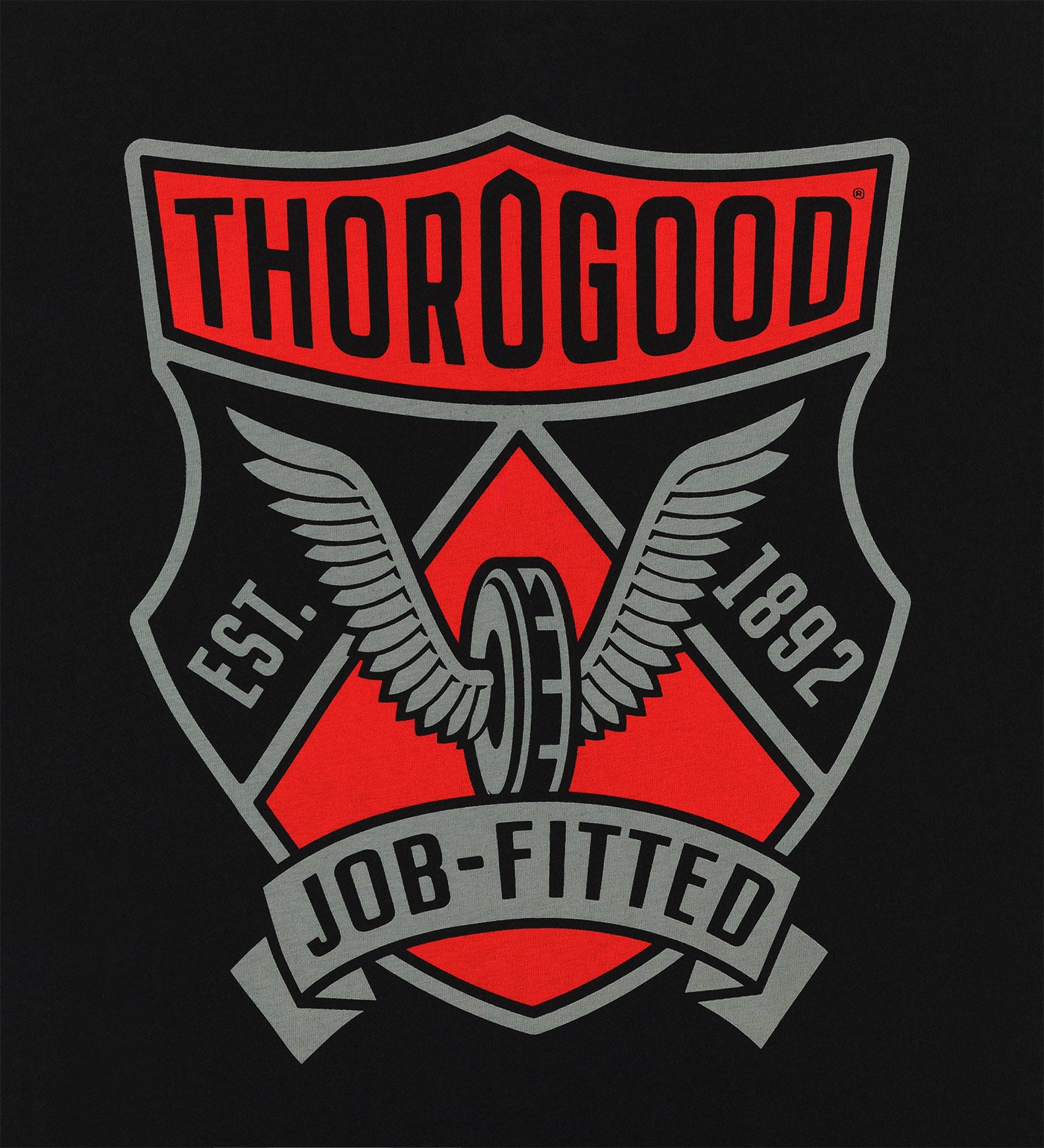 Thorogood Wing Shield Banner Short Sleeve T-Shirt - Image 5