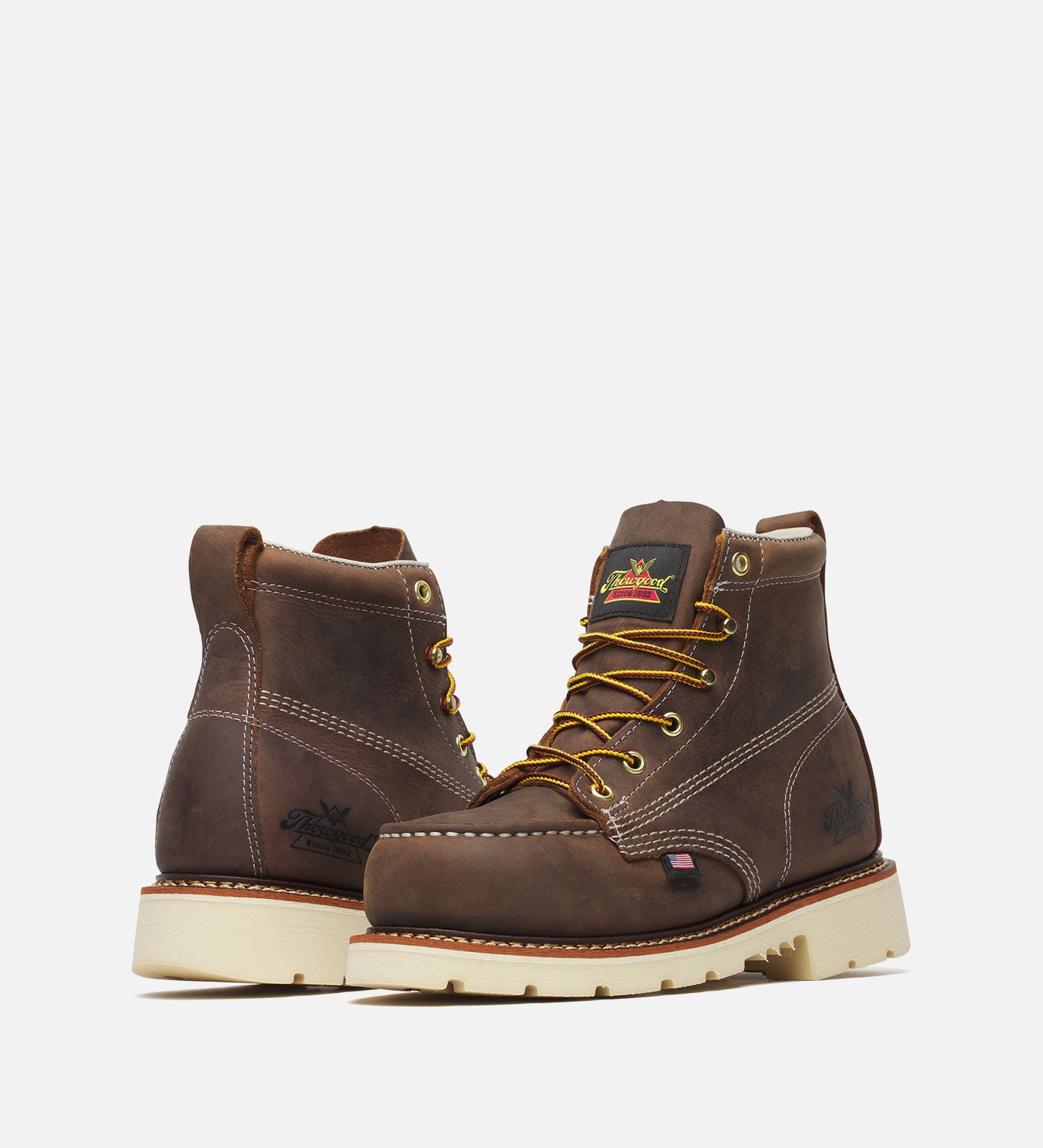 Thorogood American Heritage 6″ Steel Safety Toe Work Boots for Women - Image 2