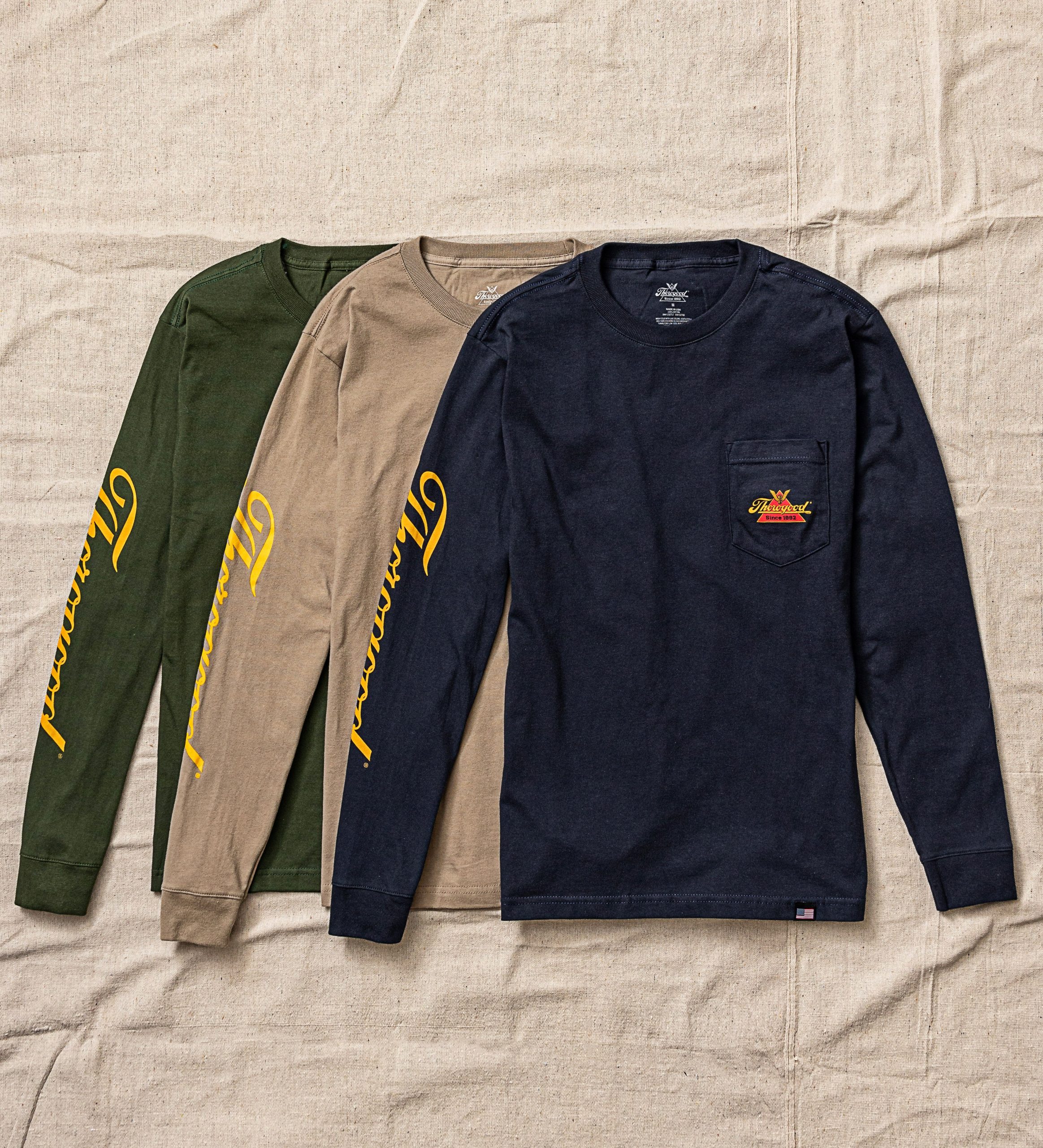 Thorogood Long Sleeve Pocket T-Shirt USA Made - Image 14