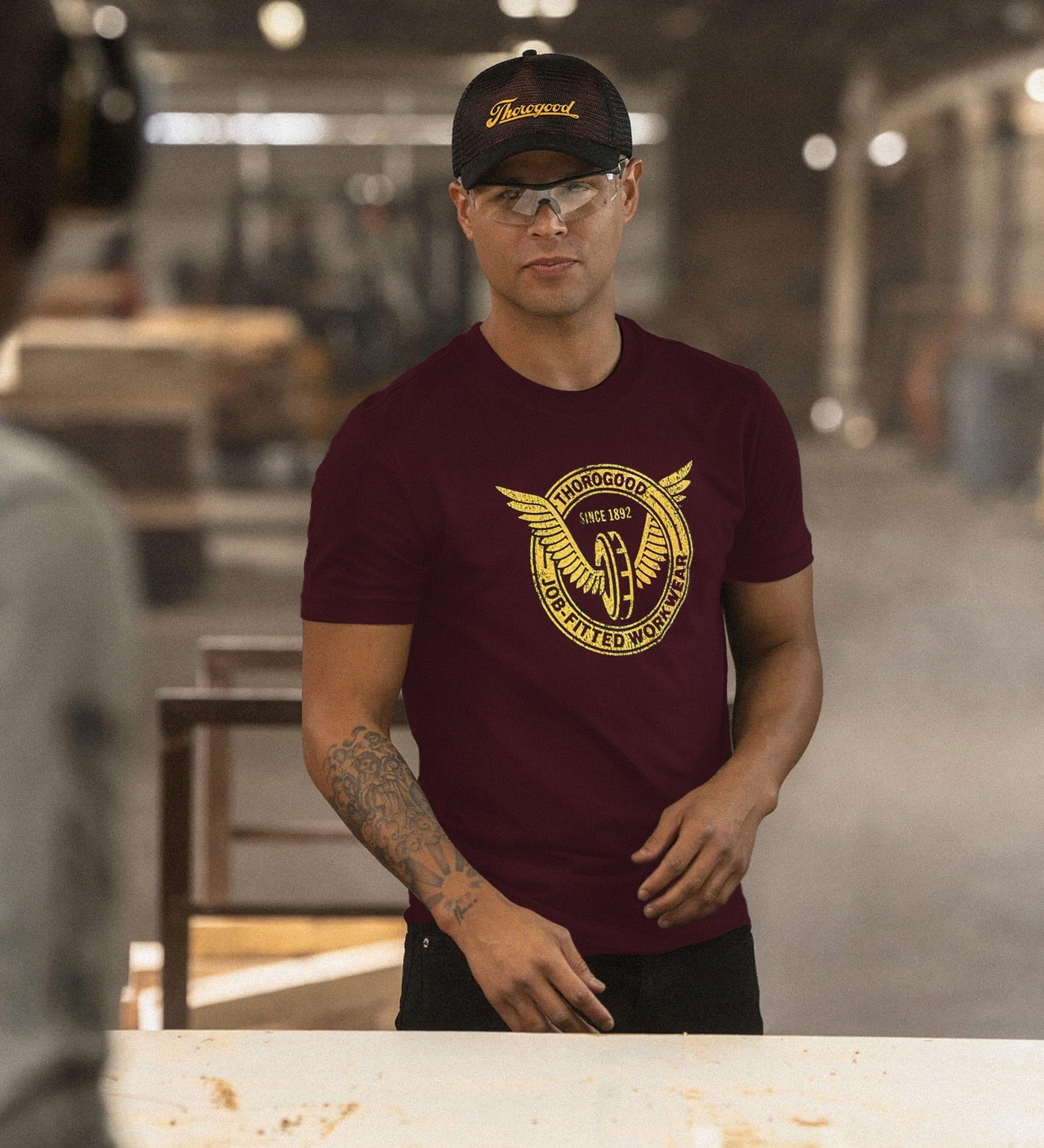 Thorogood Wing & Wheel Short Sleeve T-Shirt - Image 2
