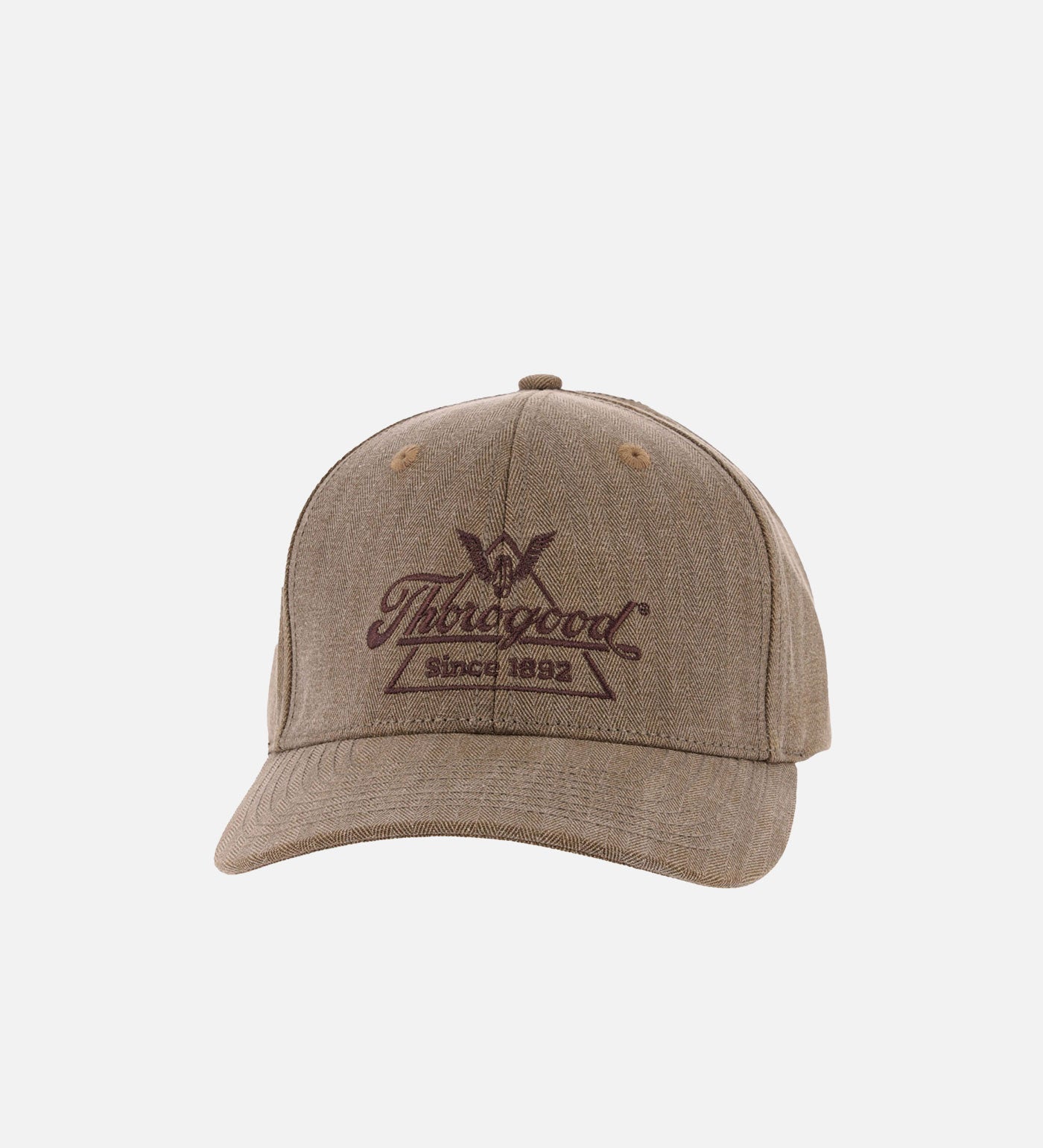 Thorogood Crafting Herringbone Leather Strap Hat - Image 3