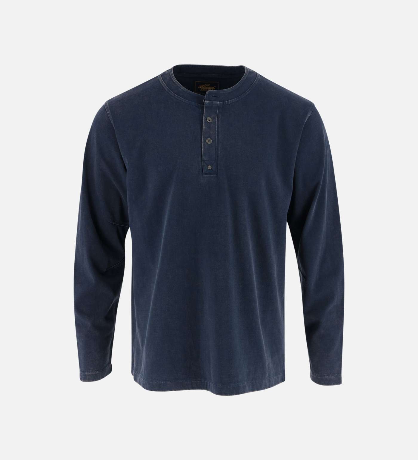 Thorogood Heavyweight Vintage-Wash Long Sleeve Henley - Image 13