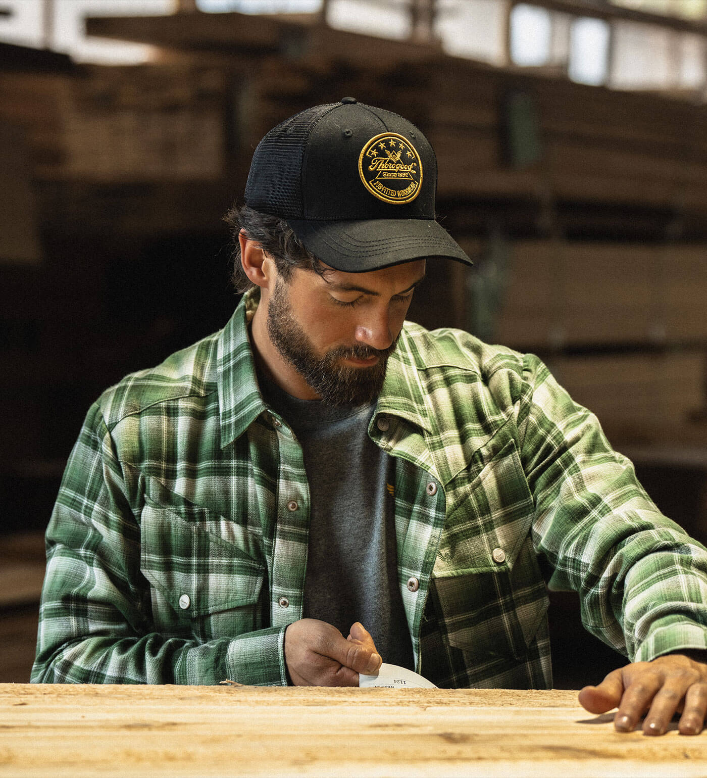 Thorogood Wellington Western Brushed Flannel Shirt - Image 13