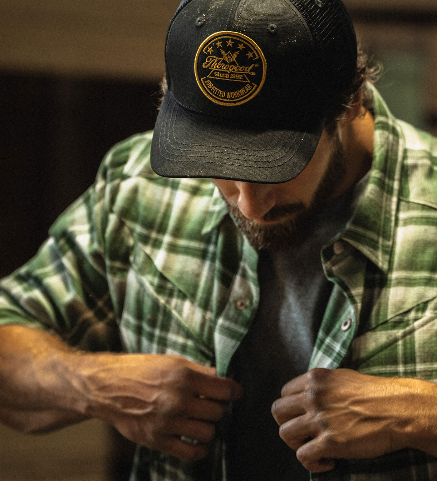Thorogood Wellington Western Brushed Flannel Shirt - Image 14