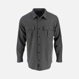 Thorogood Heavyweight Brushed Flannel Shirt Solid