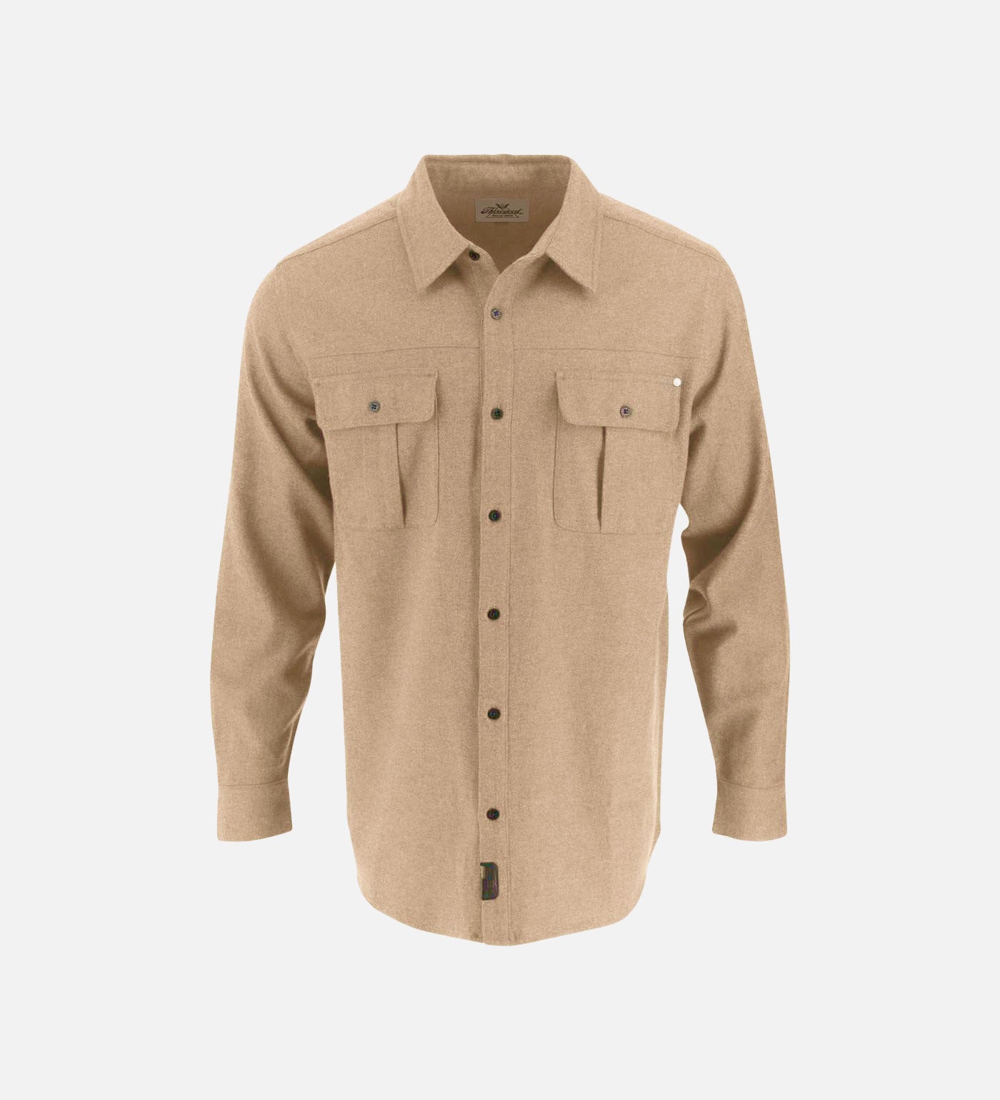 Thorogood Heavyweight Brushed Flannel Shirt Solid - Image 7