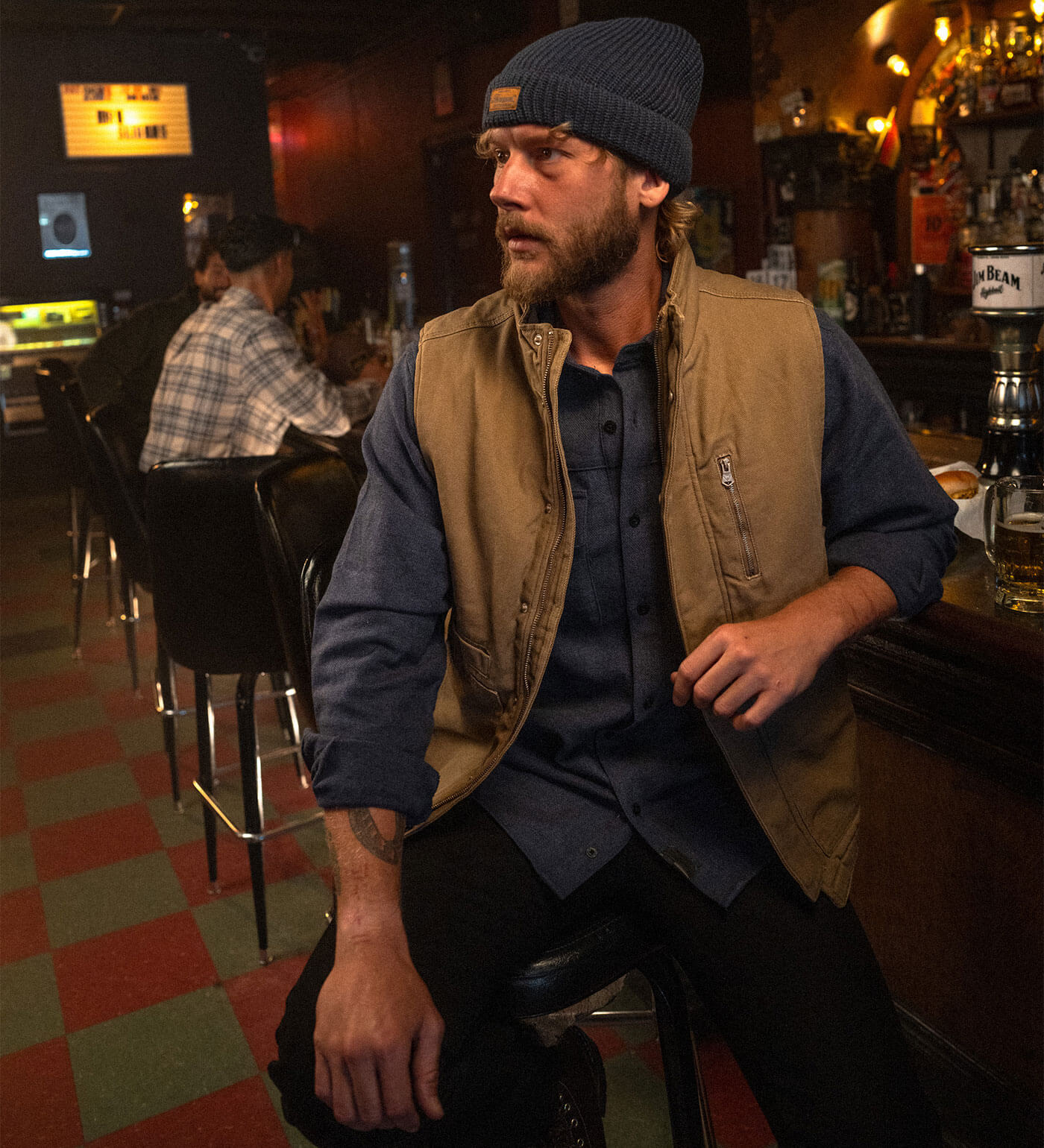 Thorogood Heavyweight Brushed Flannel Shirt Solid - Image 11