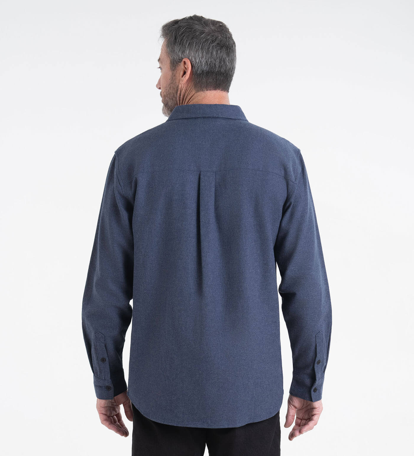 Thorogood Heavyweight Brushed Flannel Shirt Solid - Image 13
