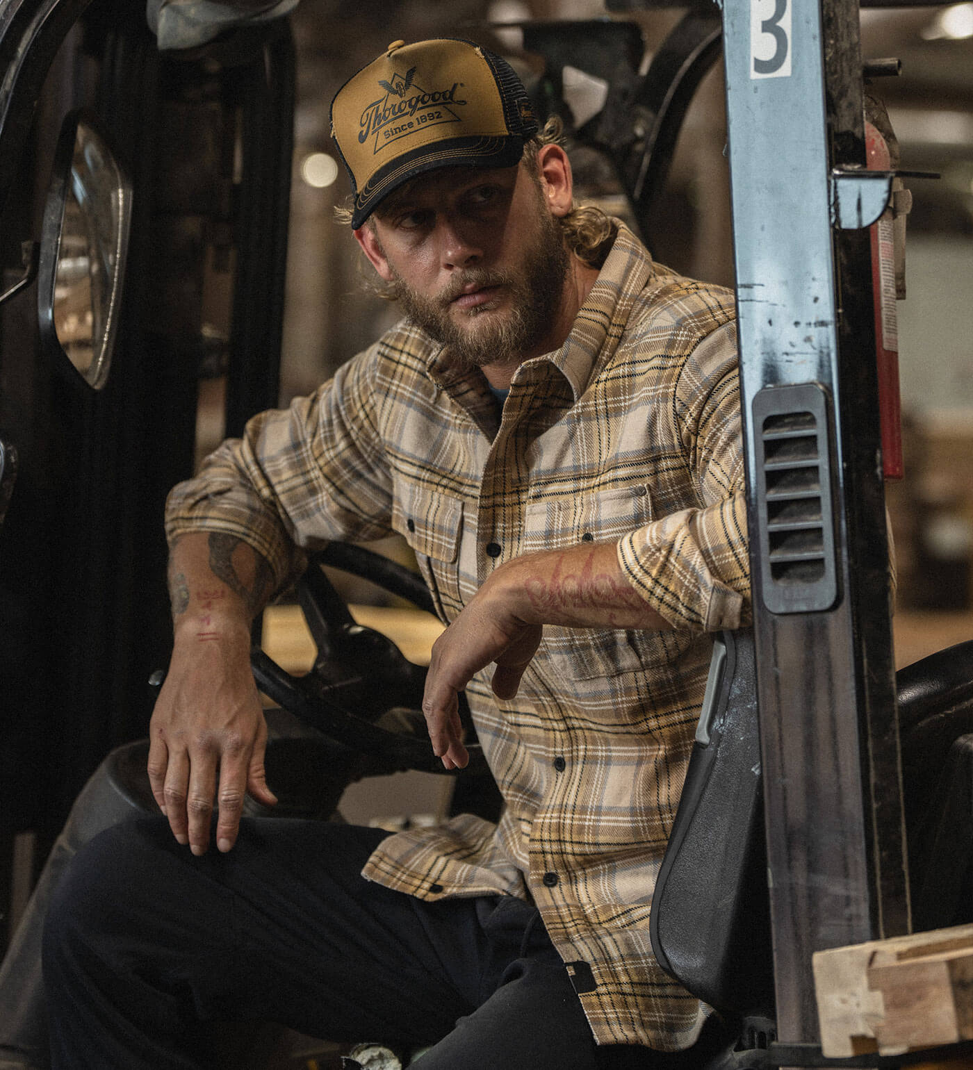 Thorogood Heavyweight Brushed Flannel Shirt Plaid - Image 19