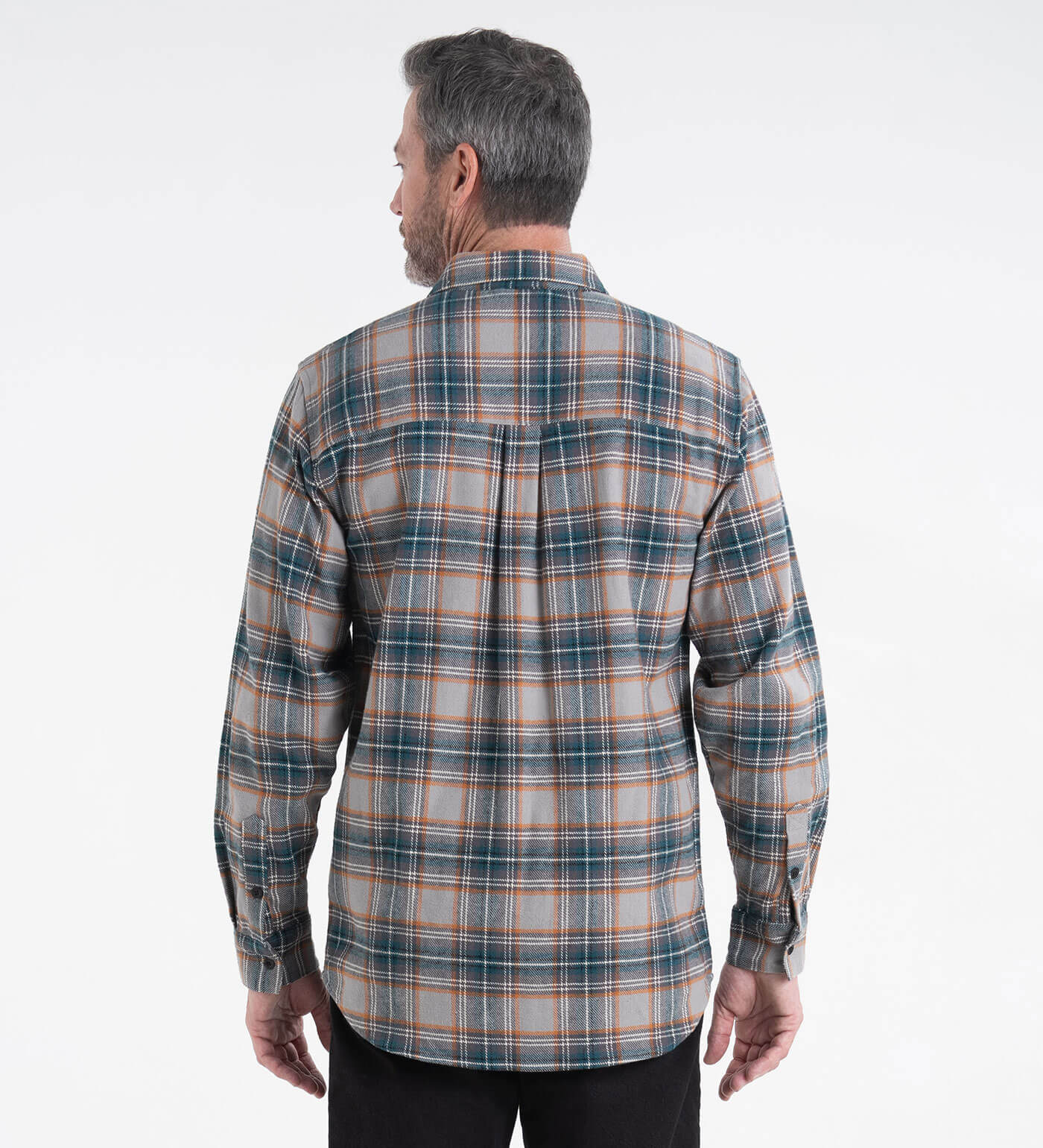 Thorogood Heavyweight Brushed Flannel Shirt Plaid - Image 17