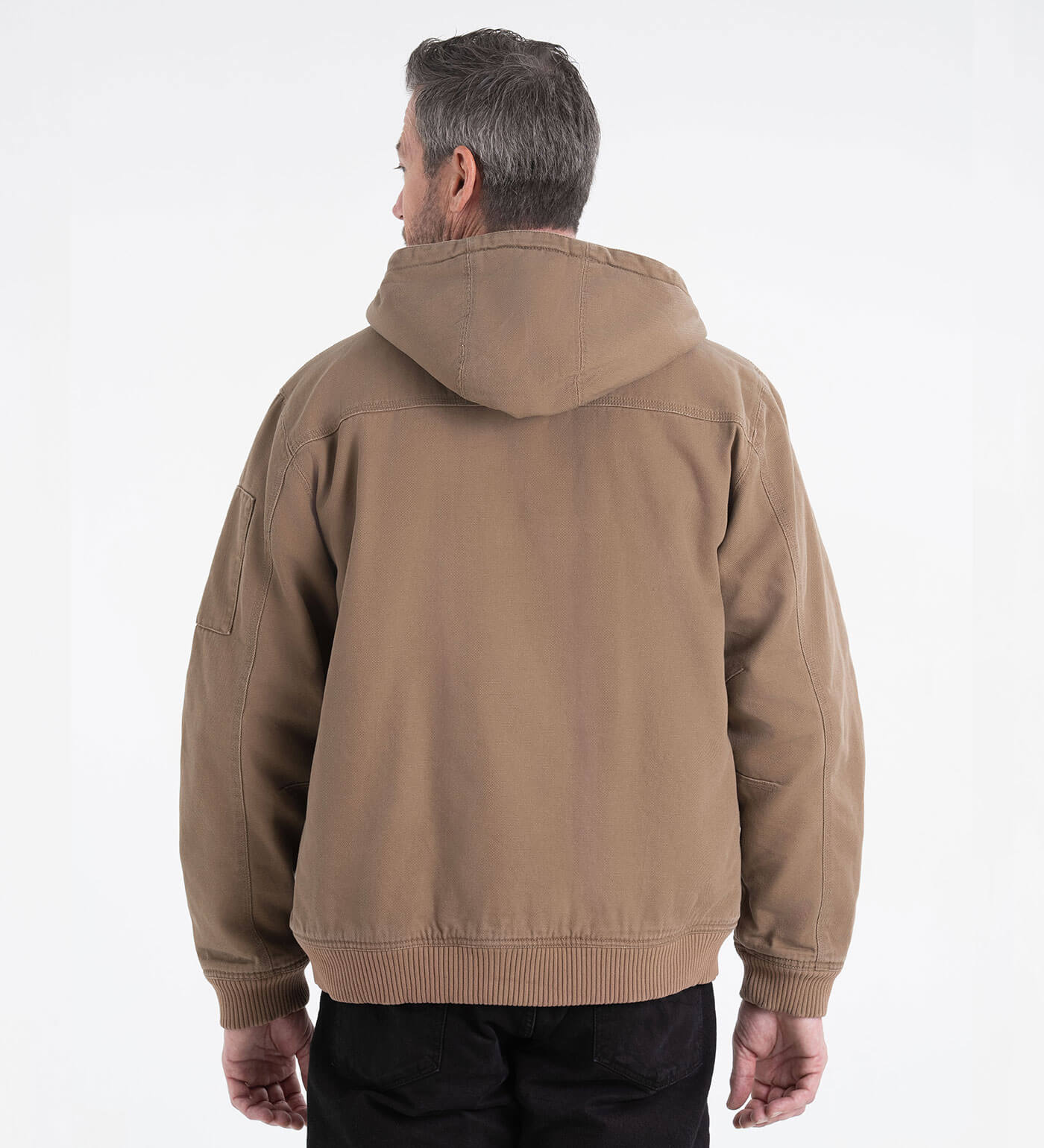 Thorogood Legacy Stone Washed Hooded Bomber Jacket - Image 4
