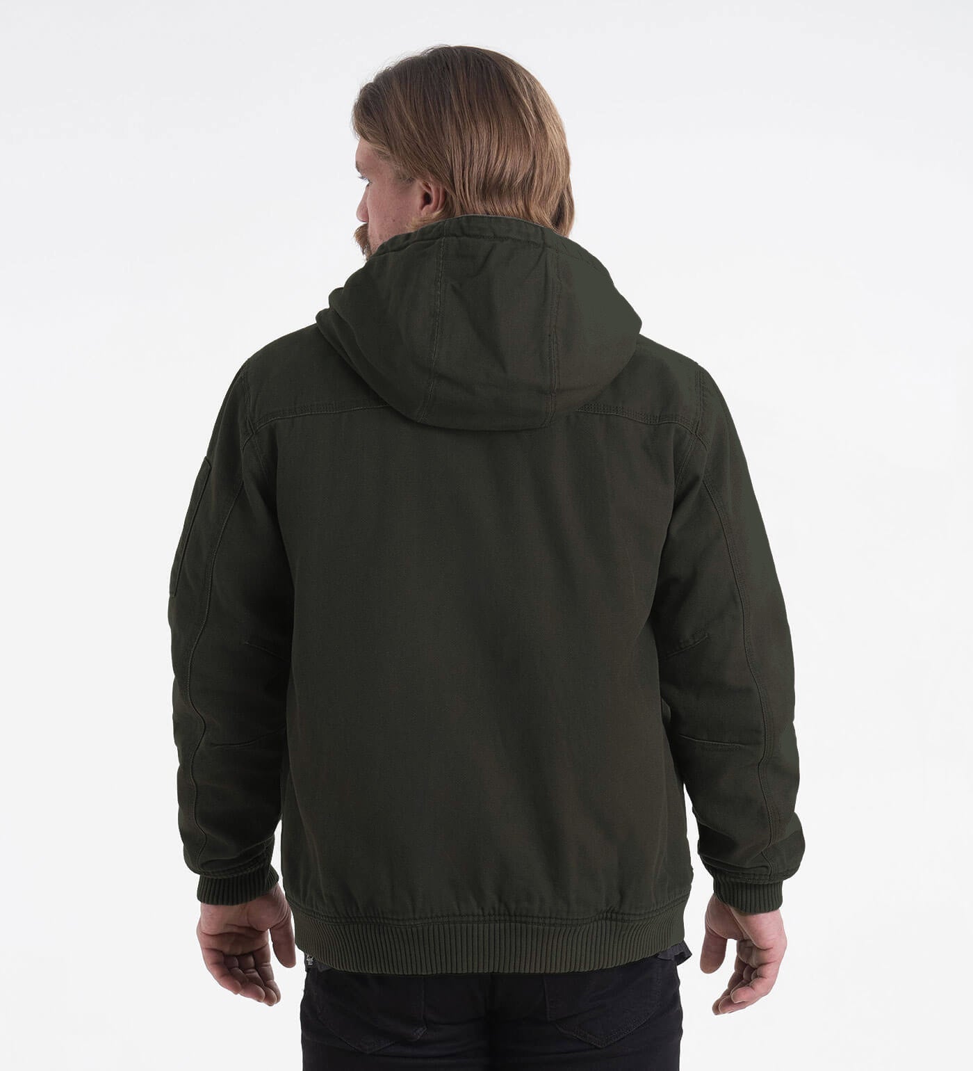 Thorogood Legacy Stone Washed Hooded Bomber Jacket - Image 8