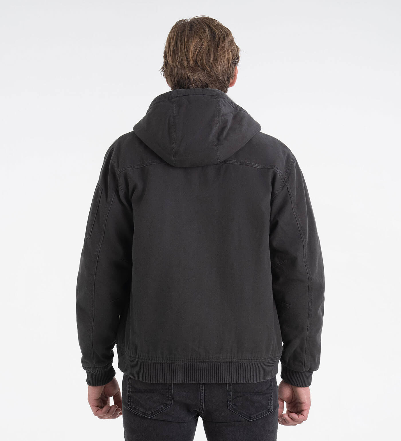 Thorogood Legacy Stone Washed Hooded Bomber Jacket - Image 12