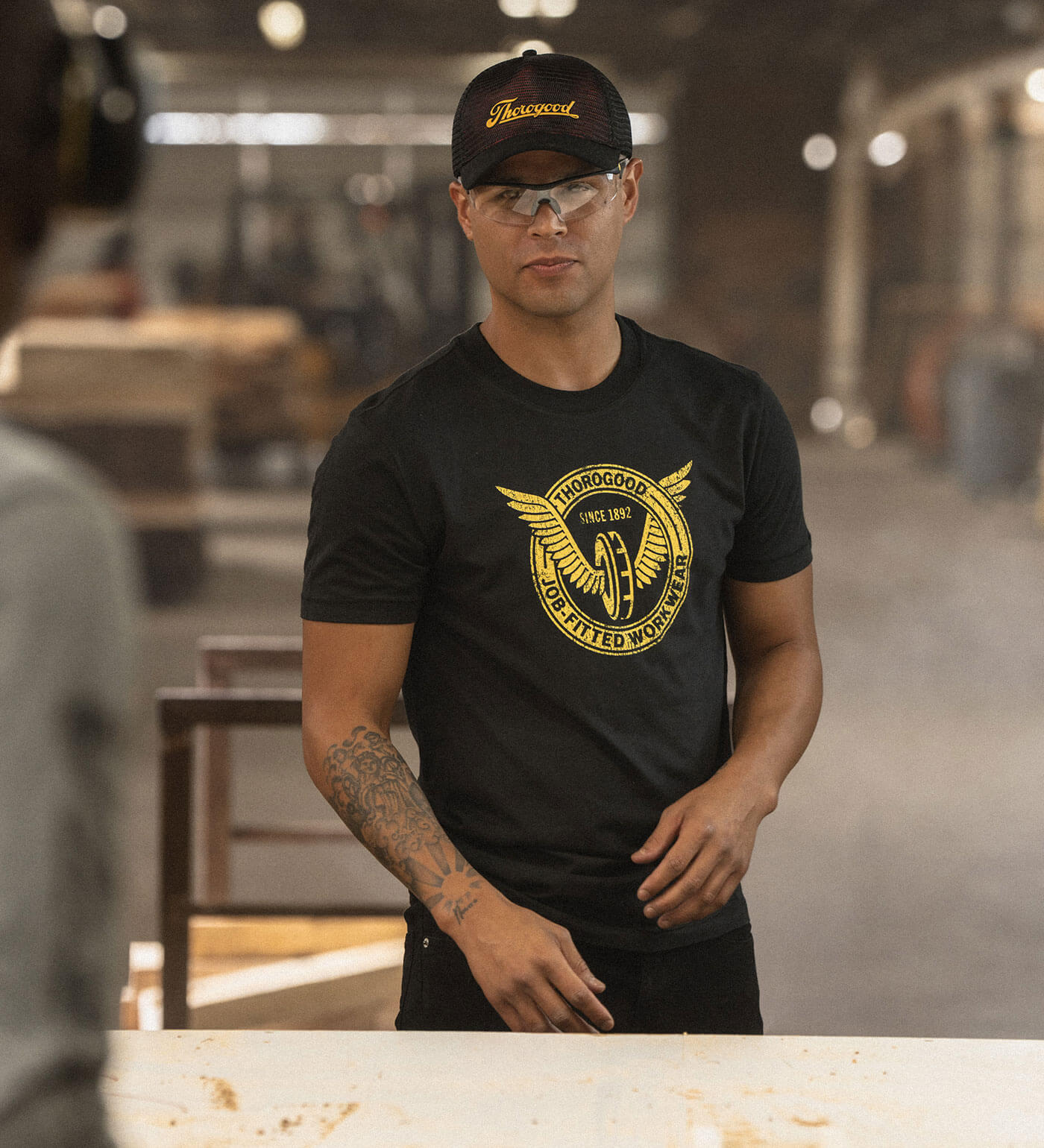 Thorogood Wing & Wheel Short Sleeve T-Shirt - Image 10