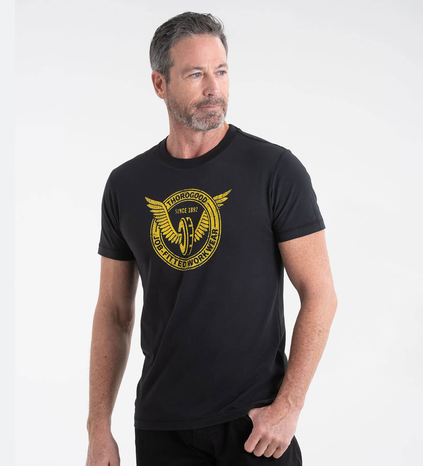 Thorogood Wing & Wheel Short Sleeve T-Shirt - Image 8