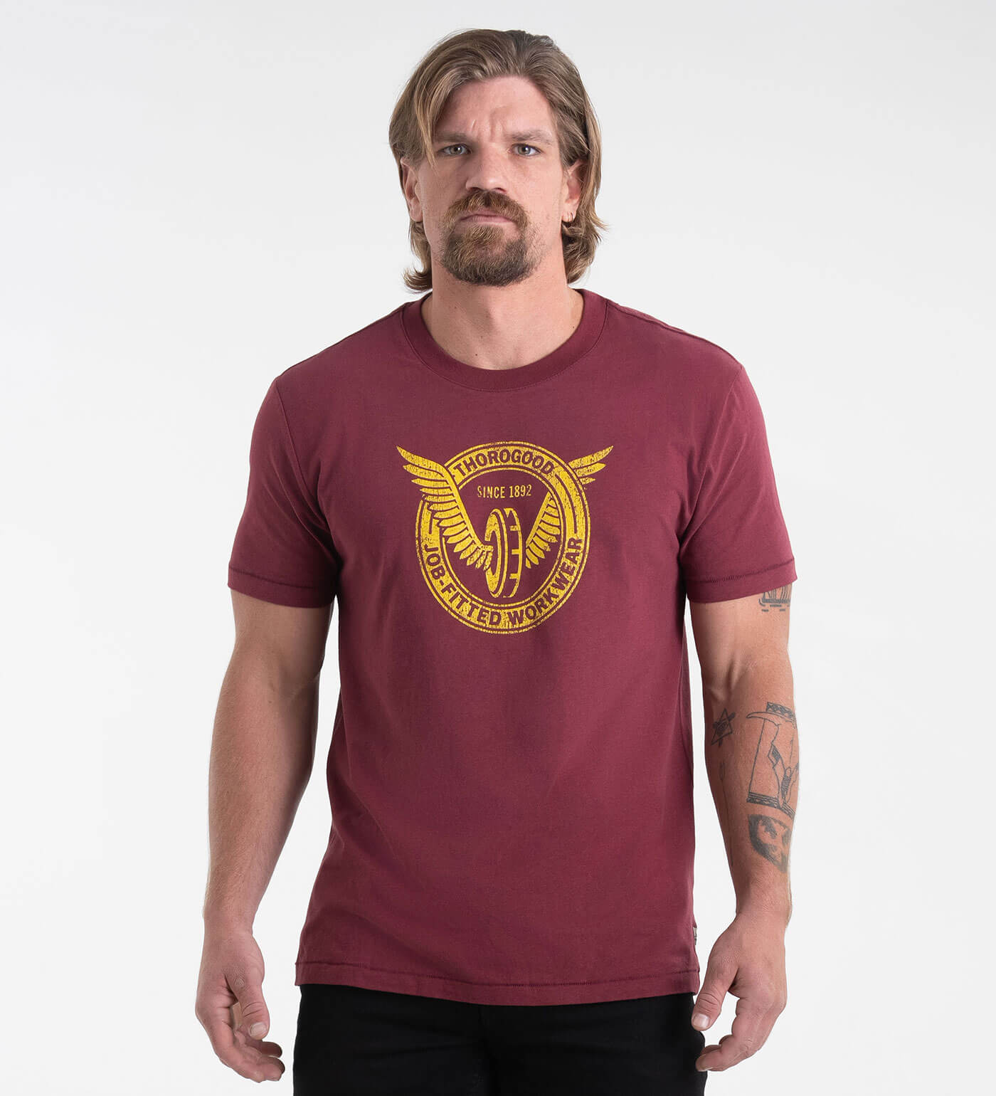 Thorogood Wing & Wheel Short Sleeve T-Shirt - Image 3