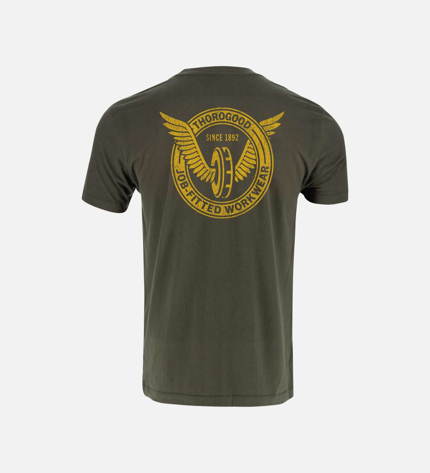 Thorogood Wing & Wheel Short Sleeve T-Shirt USA Made - Image 5
