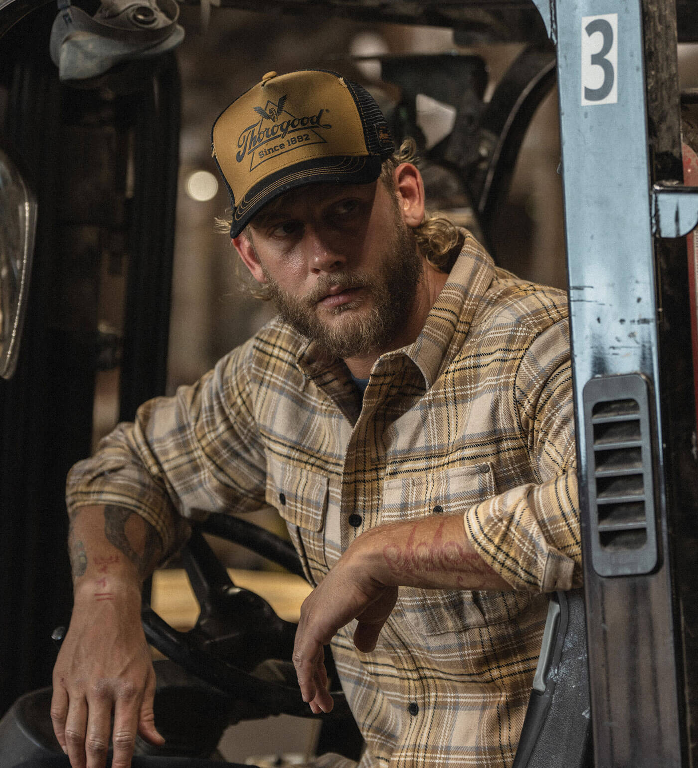 Thorogood Heritage Stretch Trucker Hat - Image 5