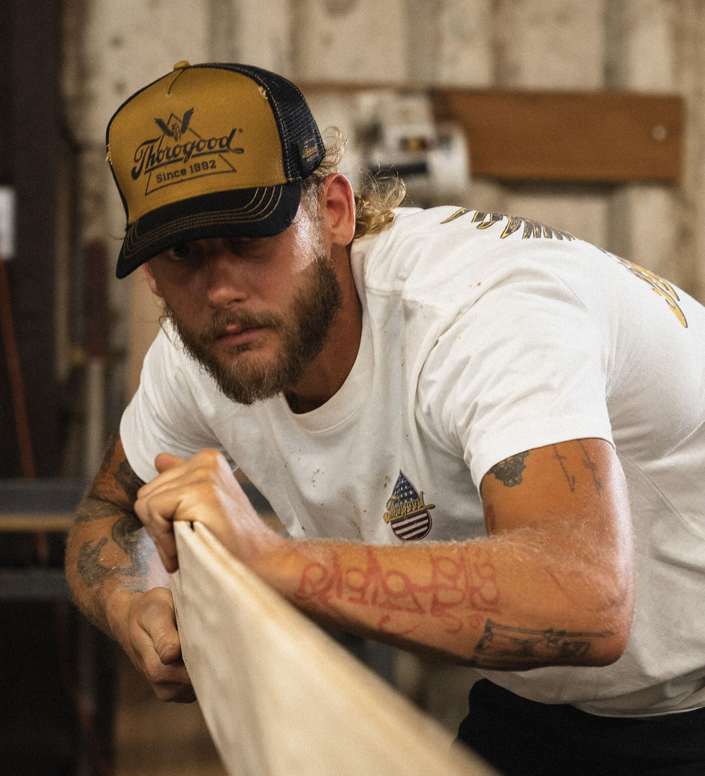 Thorogood Heritage Stretch Trucker Hat - Image 2