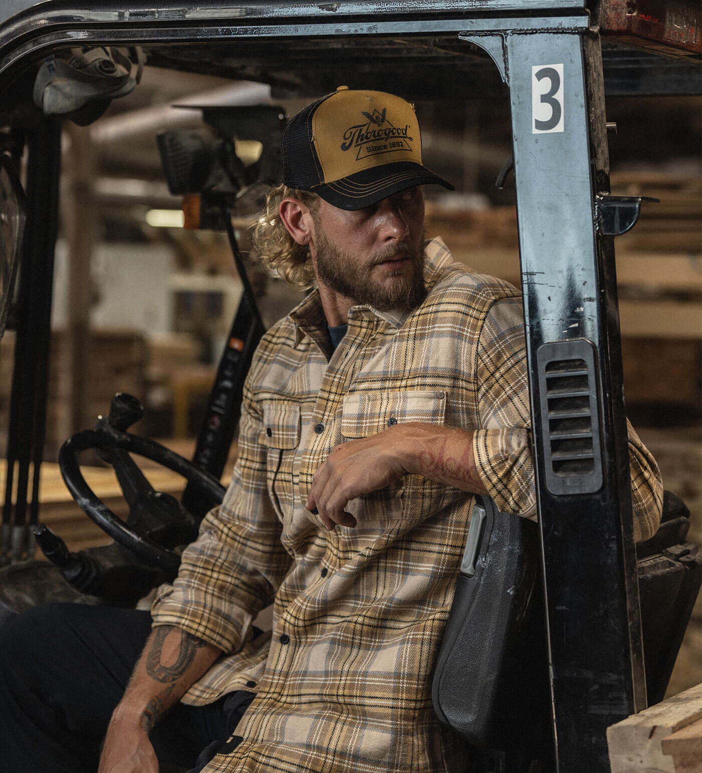 Thorogood Heritage Stretch Trucker Hat - Image 3