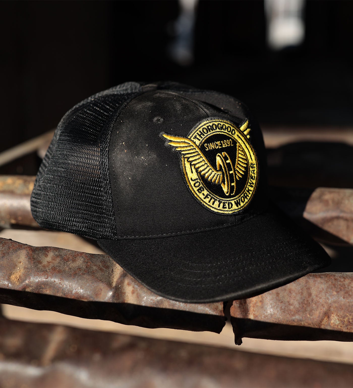 Thorogood Flying Wheel Embroidered Hat USA Made - Image 4