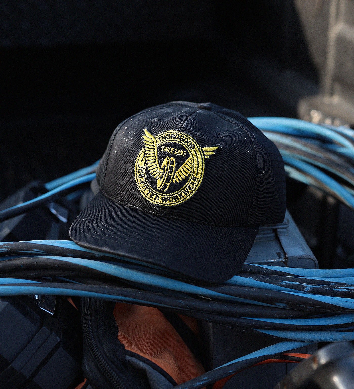 Thorogood Flying Wheel Embroidered Hat USA Made - Image 2