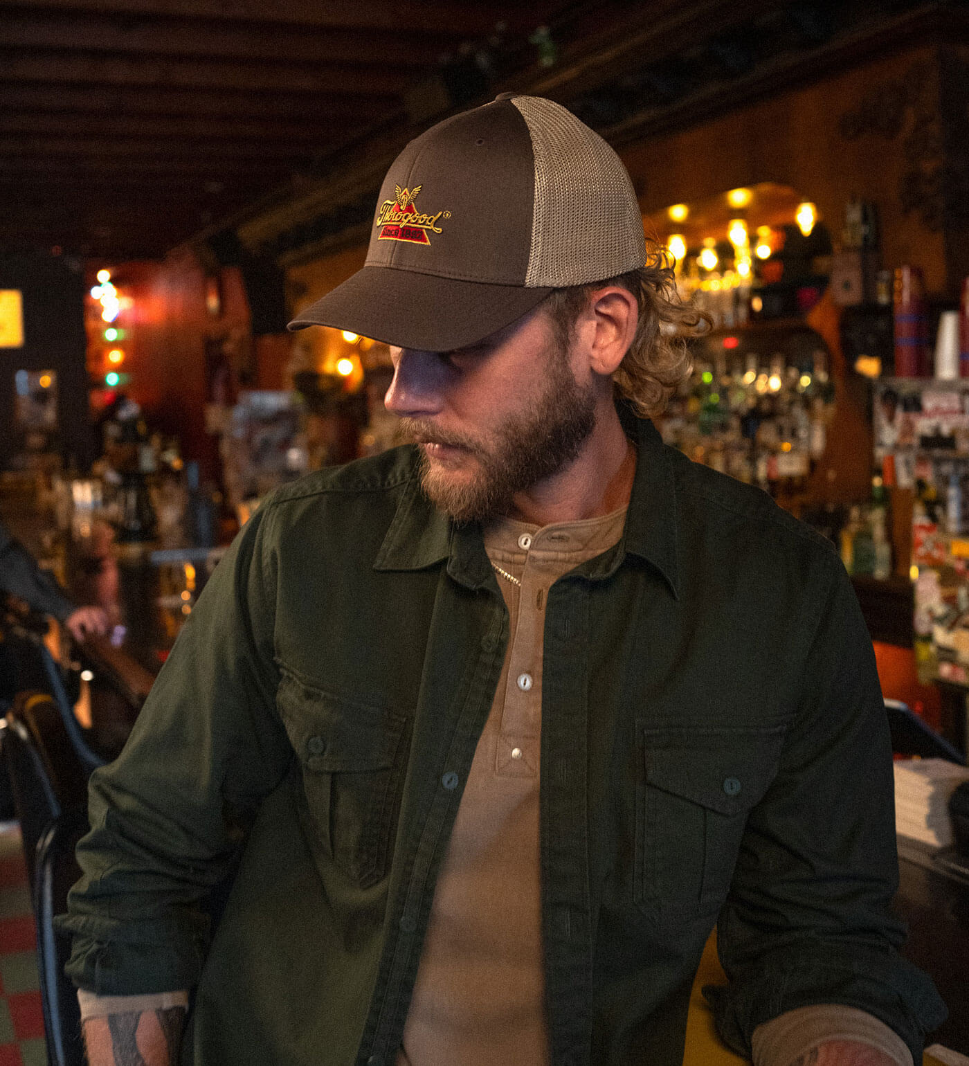 Thorogood Classic Logo FLEXFIT® Hat - Image 2
